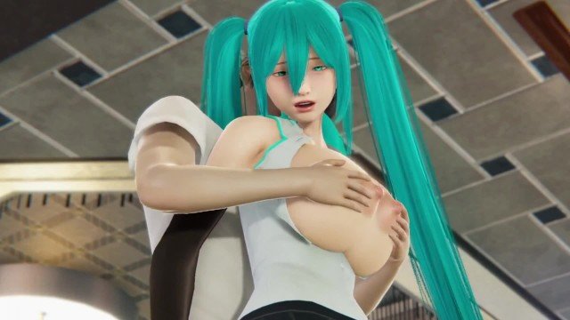  【3D】让她的胸部按摩我的屁股 